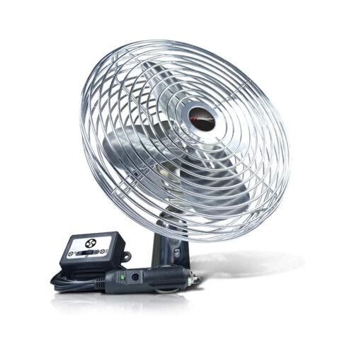 Buy Schumacher 125 Chrome Fan 12V – High-Performance Cooling Fan for Cars, Trucks & ATVs