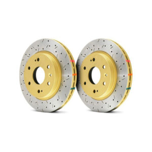 4000XS Drilled & Slotted Brake Rotor